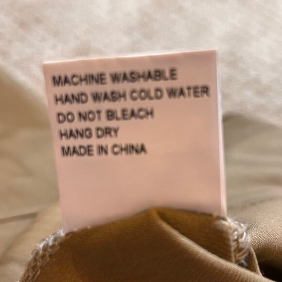 Cargo Pants Women Parachute Baggy Low Waist Zipper Y2K Pants SZ L Grunge Loose - Picture 10 of 11